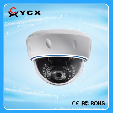 Hot new products 2016 hybrid camera 4 in 1 AHD/CVI/ TVI/CVBS to switch new cctv camera system plastic dome indoor use